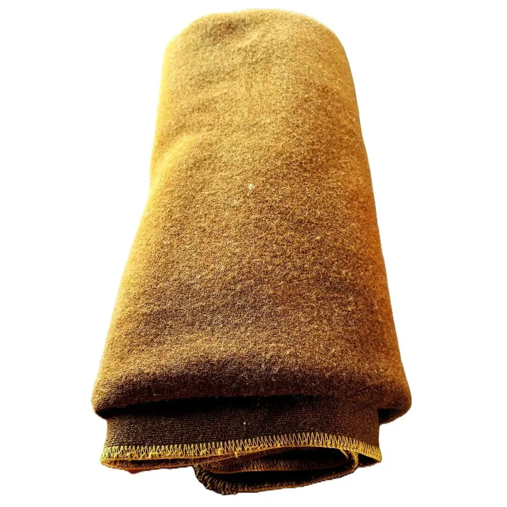 Wool Blanket brown 76